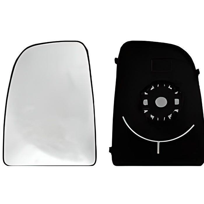 Miroir Glace rétroviseur extérieur gauche CITROËN JUMPER II phase 1, 2006-2014, verre supérieur.