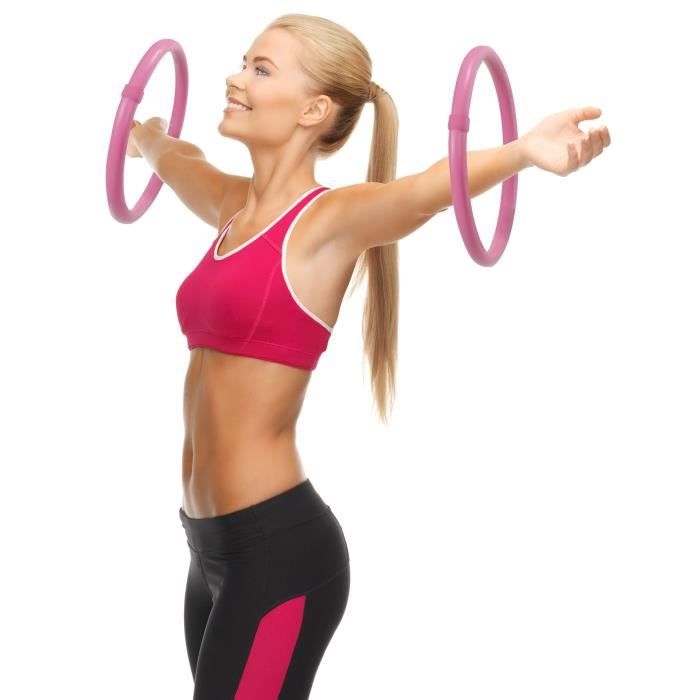 Hoopomania Arm Hoop, Hula Hoop avec revêtement de mousse, 2 pièces