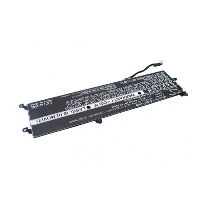 Batterie 11.1V 4.5Ah LiPo RV03XL pour HP ENVY Rove AIO 20