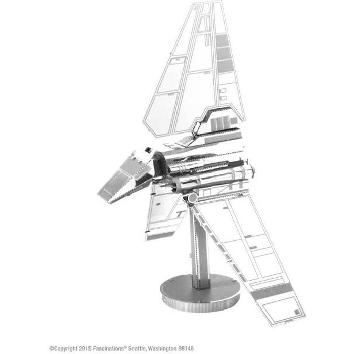 Maquette métal - Star Wars : Imperial Shuttle - Métal Earth