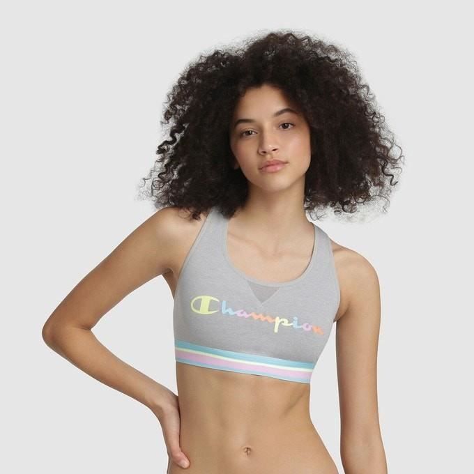 CHAMPION Brassière Femme Authentique - CHAMP/2/Y08RO/GRICLAIR/02