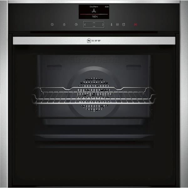 B47FS22N0 NEFF Four FullSteam 12 modes de cuisson, EasyClean, Bake & Roast Assist, 38 programmes auto, éclairage LED A+
