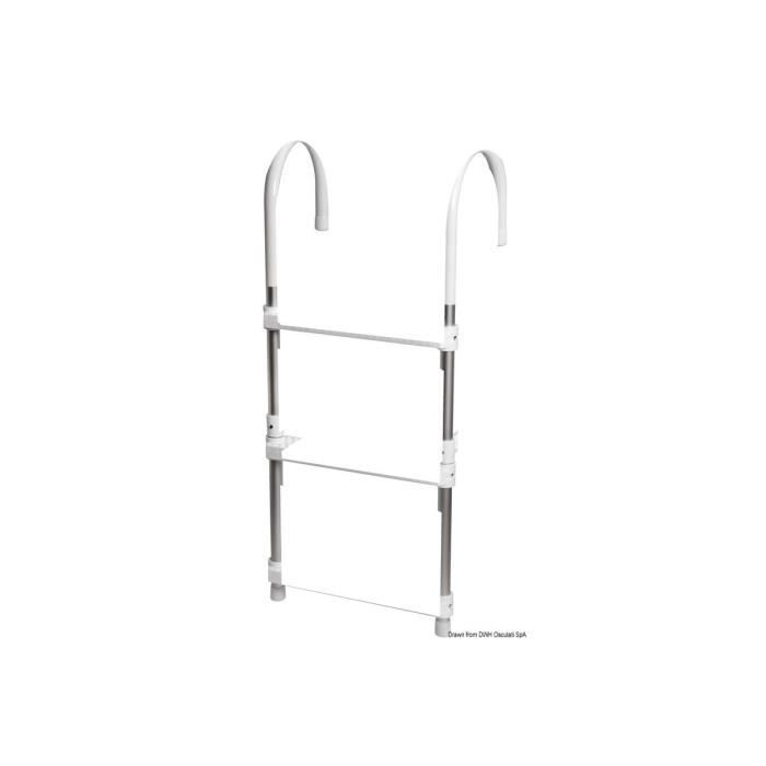 Osculati - Echelle Eco bras pliables, flottant 3 marches