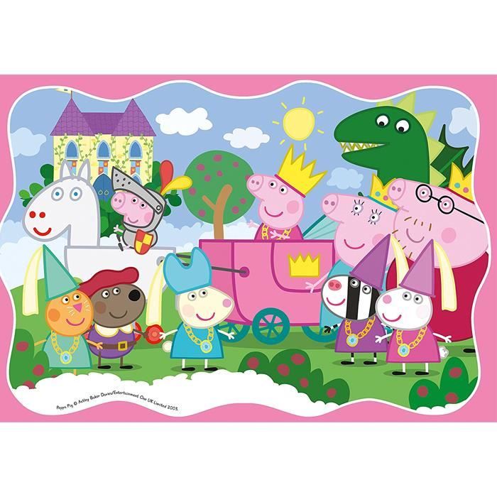Ravensburger Peppa Pig 3 dans des casse-tête de puzzles (15, 20, 25pc)