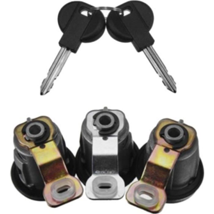 Cylindre de Serrure de Porte Gauche Droite de Voiture avec 2 CléS pour Citroen Berlingo XSARA Picasso Peugeot Partner 9170G3 252522