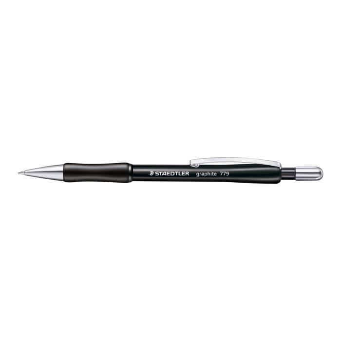 STAEDTLER graphite 779 Crayon rétractable B 0.5 mm rétractable avec gomme