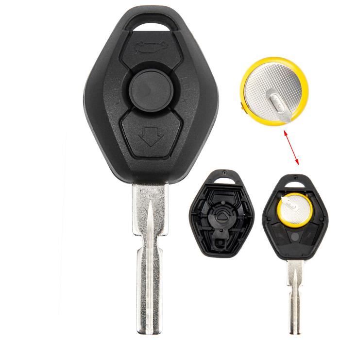 Coque avec pile pour Cle Remote BMW serie 3 5 6 7 E35 E46 E60 65 66 67 61 E53