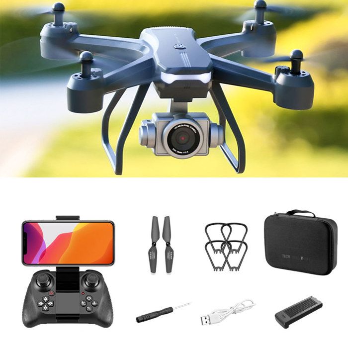 TD® 4k super grand drone de positionnement GPS F5 longue endurance quadcopter jouet avion télécommandé anti-chute