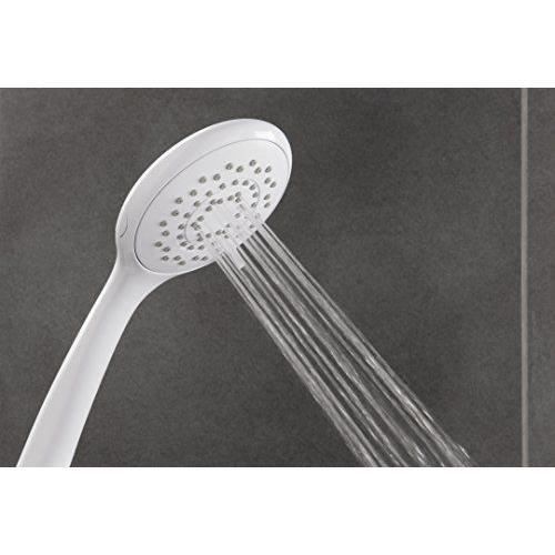 Triton Pomme de douche 5 positions Blanc Import Grande Bretagne - SFXSH600E5KKW