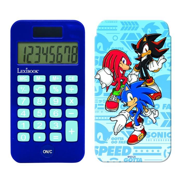 Calculatrice de poche Sonic