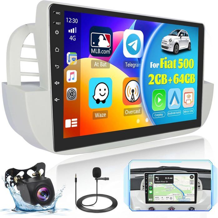 Inefala 2G 64G Poste Radio Pour Audi A4 S4 RS4 8E B6 B7 2000-2009