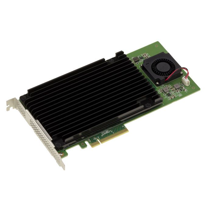 KALEA-INFORMATIQUE Carte Contrôleur PCIe 3.1 SAS + SATA + NVMe 12GB 16 Ports Internes. Modèle