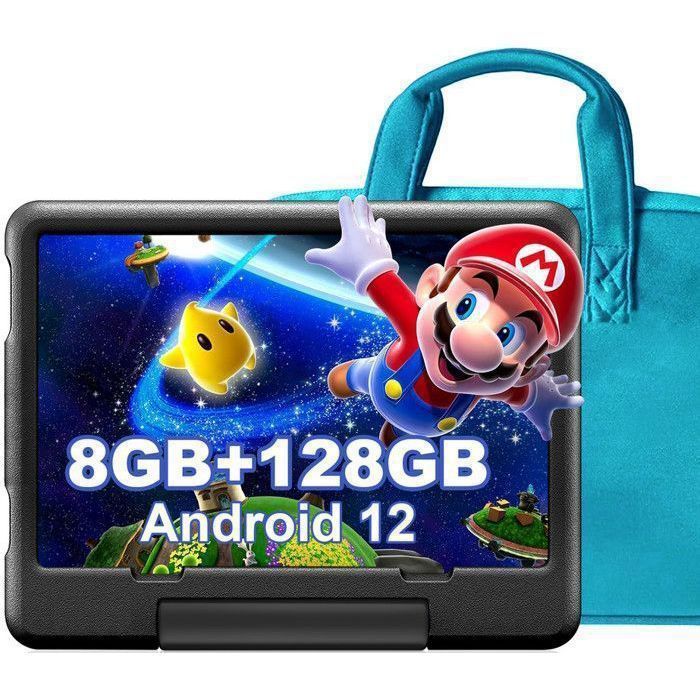 Tablette Enfants – Kid-Proof – 10 Pouces – Android 12 – 8 Go RAM – 128 Go ROM – WiFi
