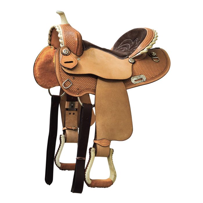 Comparer les prix de Selle de western baril pour cheval Denver - 15,5"