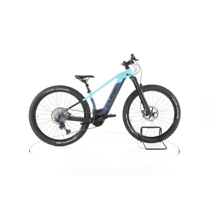 Vélo électrique - Cube Reaction Hybrid SLT - bleu - VTT électrique semi-rigide - Bosch 625 Wh Reconditionné - Cube