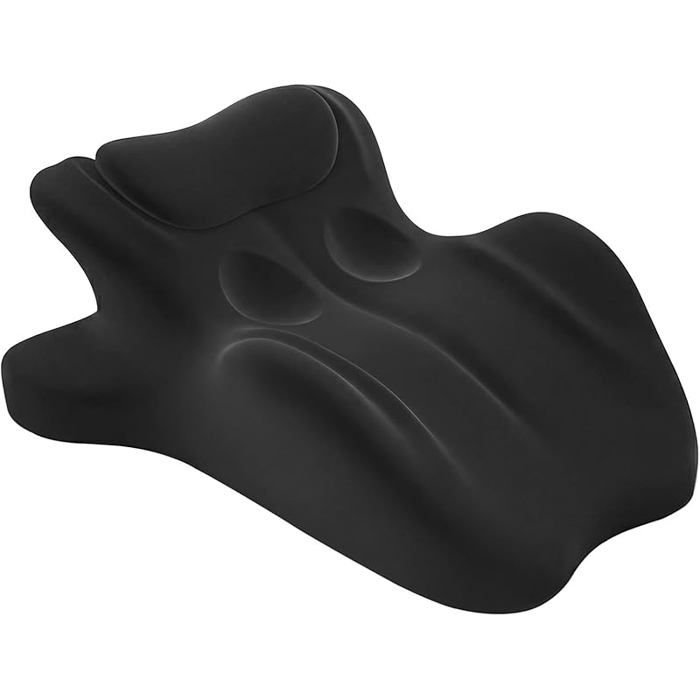 Oreiller Ergonomique à Mémoire de Forme 27° pour Couple Soutien Parfait pour Intimité et Lecture Soulagement du OREILLER