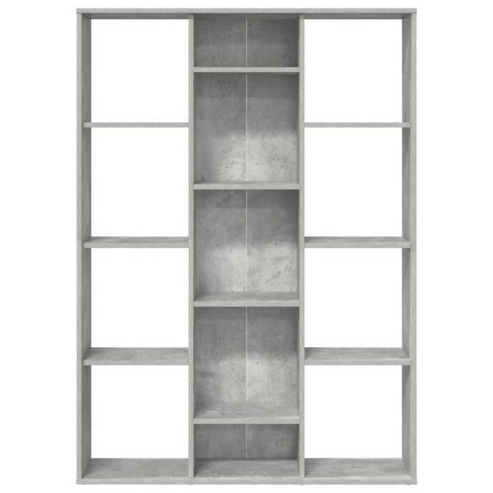 Cloison de séparation Gris béton 100x24x140 cm Aggloméré_2 ans garantie_86182