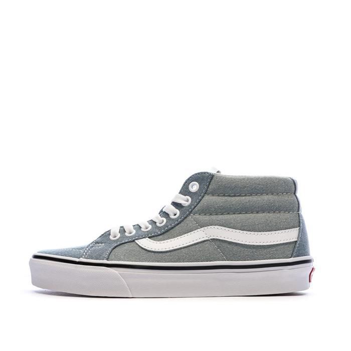 Baskets Bleu Jean Vans Mixte VANS Sk8-mid Reissue Baskets Bleu Jean Vans Mixte VANS Sk8-mid Reissue