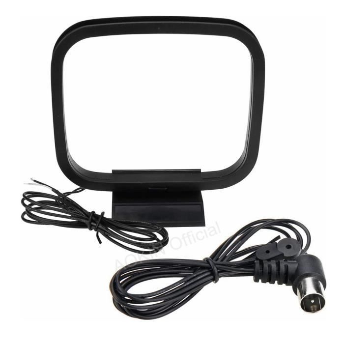 Chaine Hifi Voiture Bingfu Dab FM Antenne Dipu00f4le Avec Cu00e2ble Extension De 3M Pour Bose Wave Systu00e8me Antenne Radio Antenne Fm Amplifiée