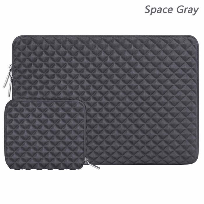 Cigemay Étui à Clavier Pour Logitech K380, Sac De Protection Portable Et Anti-poussière, Simili Cuir Mince(Rose