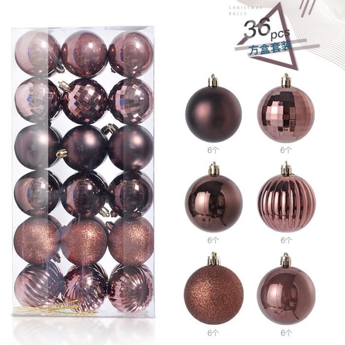 Boules De Noël Pour Sapin De Noël, Boules De Décoration De Noël, Kit De