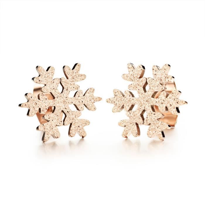 YADOCA 4 Ensembles No/ël Boucles dOreilles Collier pour Femmes Flocon de Neige Renne Arbre de no/ël Cadeau de No/ël