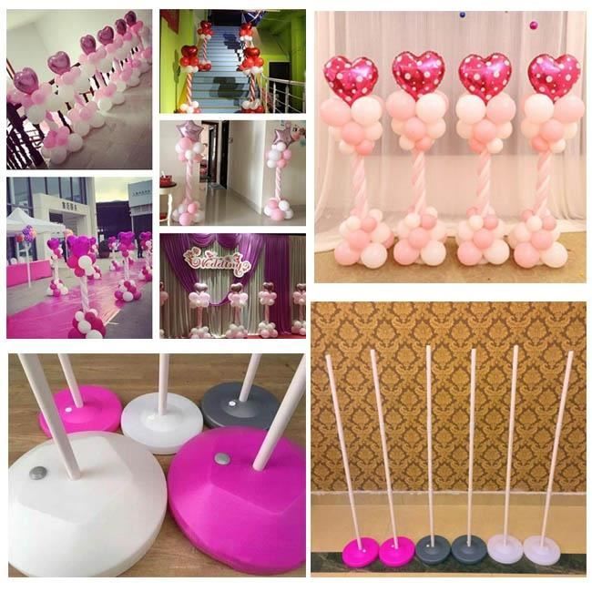 Ballon base de la colonne Arche K rose rose it de Support d'affichage