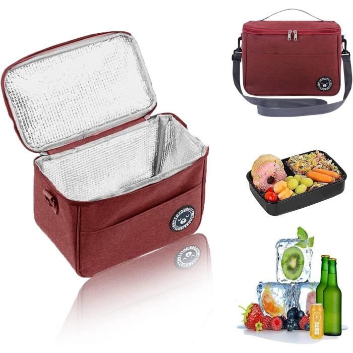 Sac Isotherme 6 L, Sac Glaciere Sac Isotherme Lunch Bag Sacoche Isotherme  Repas Fourre Imperméable Durable et Portable Pour le A777 - Cdiscount Maison