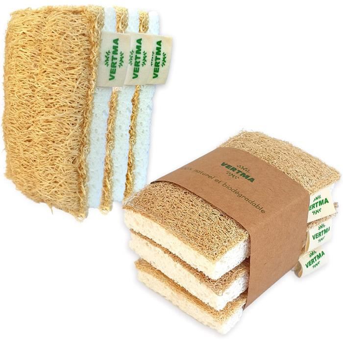 Éponges compostables