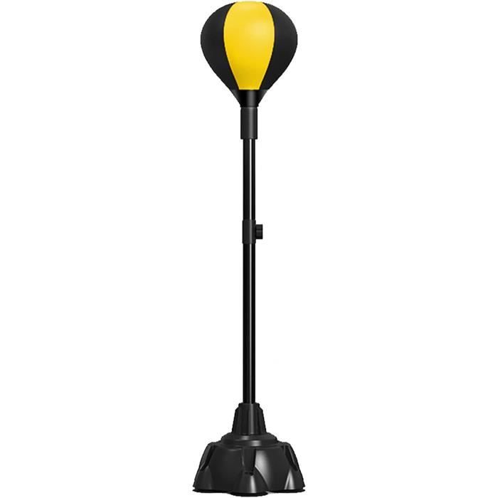 Punching Ball Per Boxe – Sacco Da Boxe Con Supporto Regolabile In Altezza 120-160 Cm, Base Stabile E Antirumore