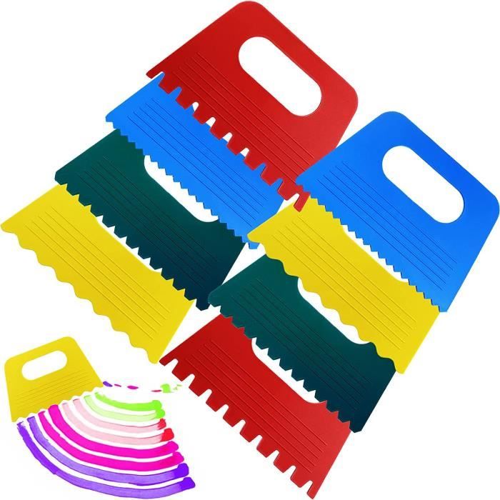 Grattoirs à Glace Voiture - Lot De 2, ABS Antidérapant, Pour Pare-brise Et Vitres (26 Cm)