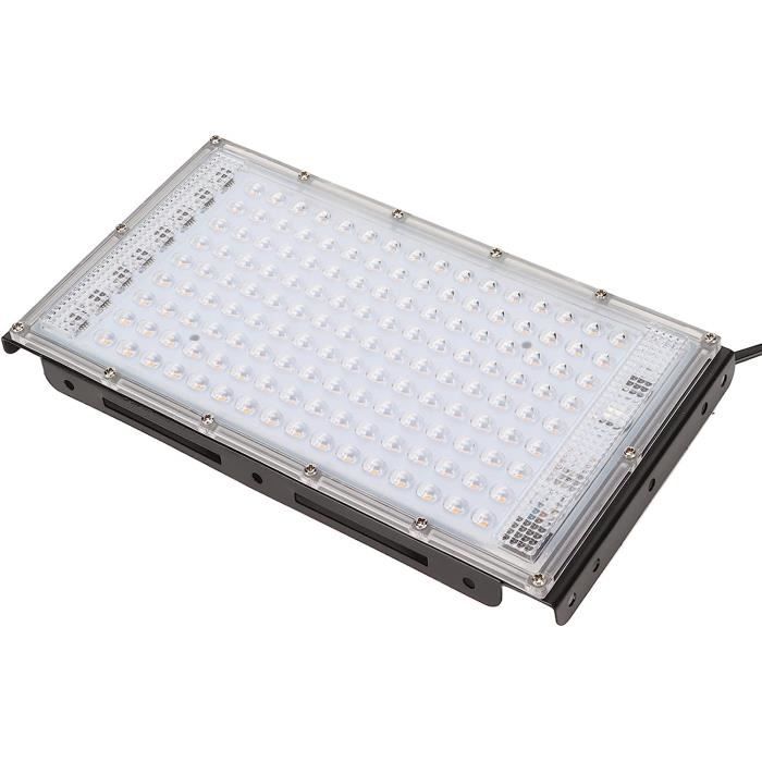 Lampe De Culture LED 75W à Spectre Complet - 240 LEDs, Minuterie 8/12/16h - Pour Plantes D'intérieur, Hydroponie