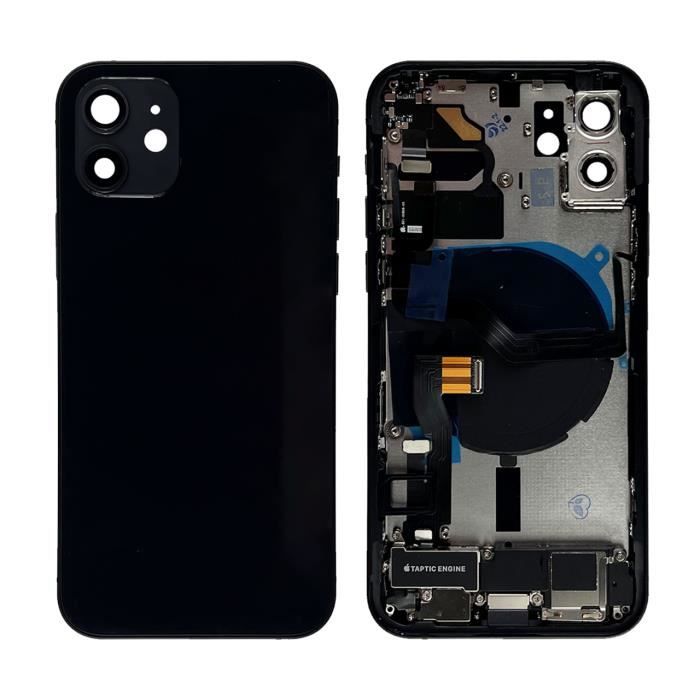 Chassis Arrière Complet Apple iPhone 12 Noir