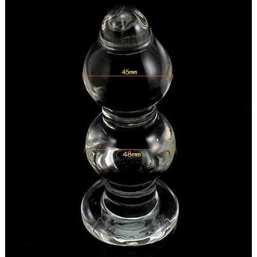 Plug anal Cristal Made In France taille S main image 1