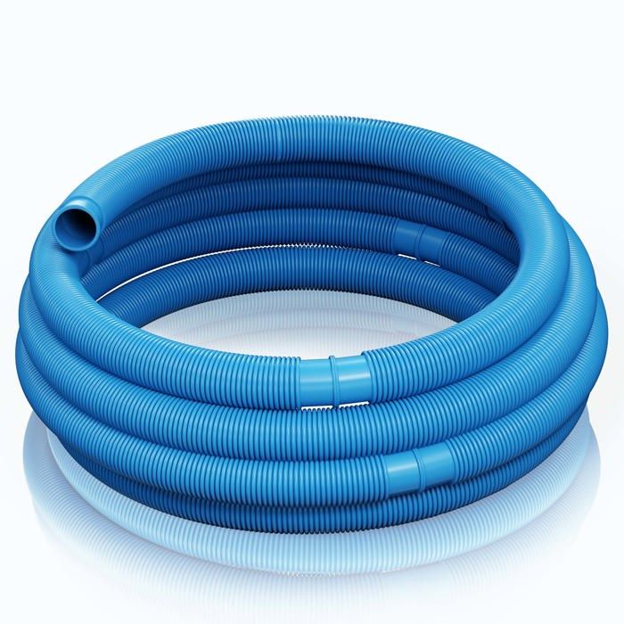 Tuyau Piscine Solaire Wiltec Bleu 30m X 32mm - Flottant Chauffage Solaire - Made In Europe