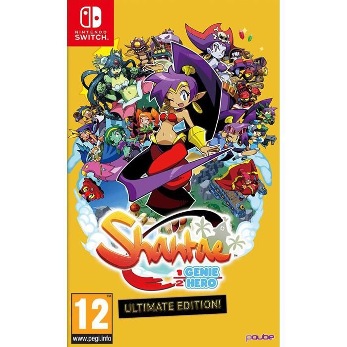 Just For Games Shantae Half Genie Hero Switch Efigs