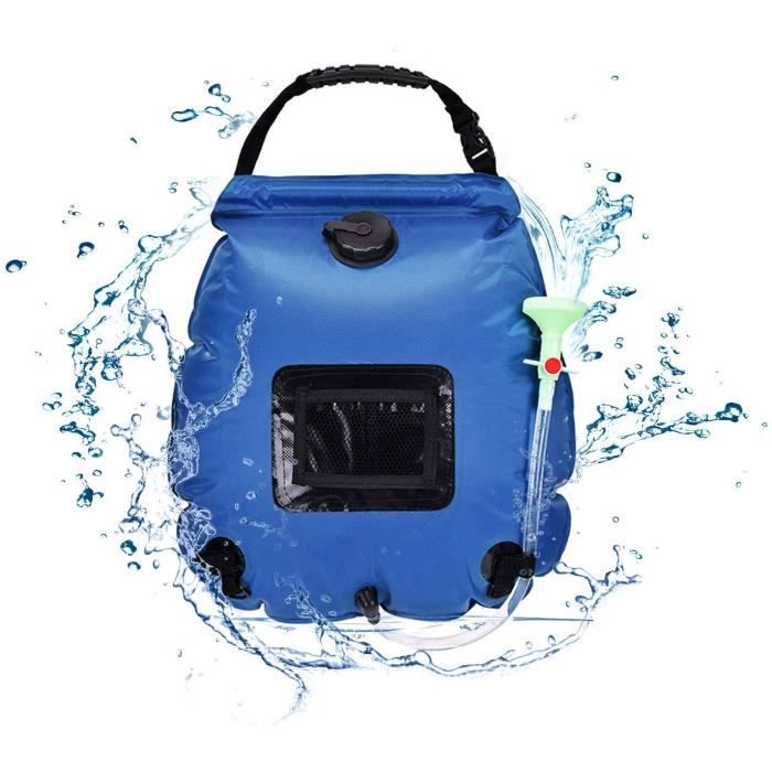 Douche Solaire Trekking 20L – 50°C, avis 4,8/5