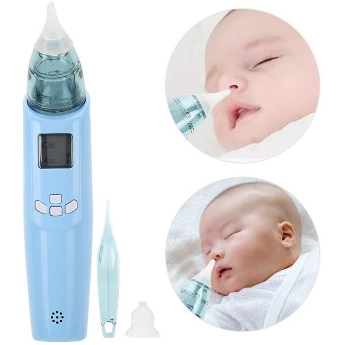 Aspirateur nasal pour bébé ventouse de nez de bébé avec embouts en