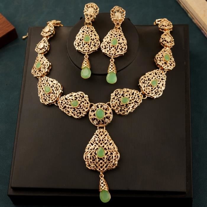 Parure Collier Et Boucles D'oreilles Clearine - Cristal Autrichien, Strass, Style élégant Vintage, Cadeau - 5