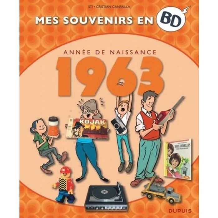 Mes Souvenirs En Annee De Naissance 1963 Cdiscount Puericulture Eveil Bebe