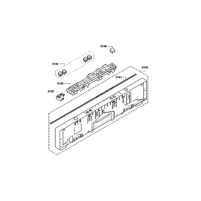 Carte électronique, module de puissance BOSCH, SIEMENS 00655679