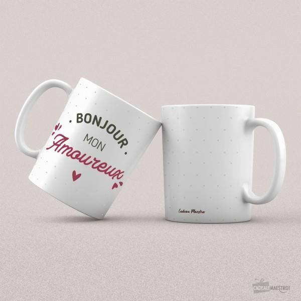 Mug Bonjour Mon Amoureux Cadeau Maestro Cdiscount Puericulture Eveil Bebe
