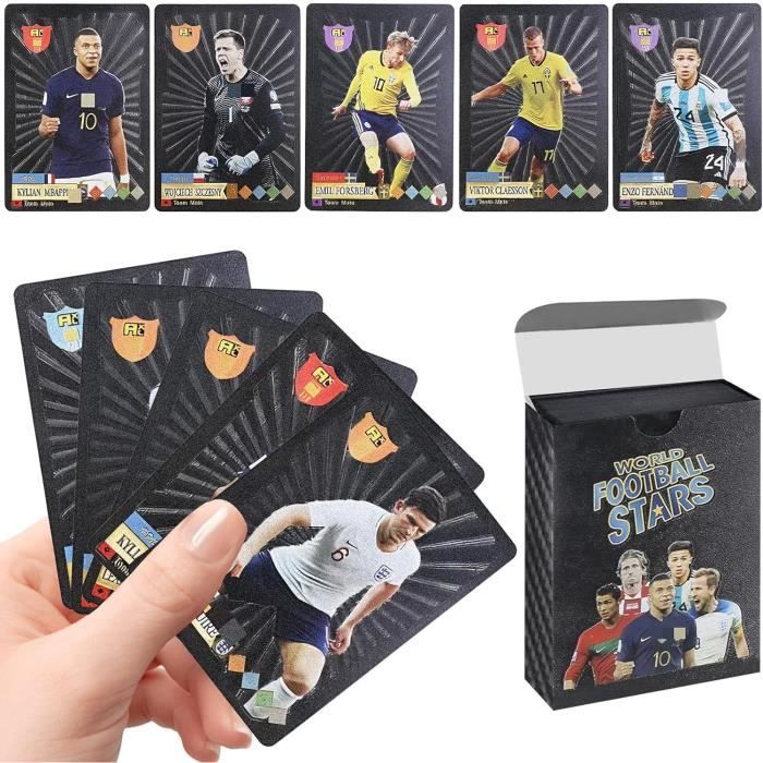Cartes De Football à Collectionner - 150 Cartes, Stars Internationales, Ligues Championnat, Pour Fans Et Enfants