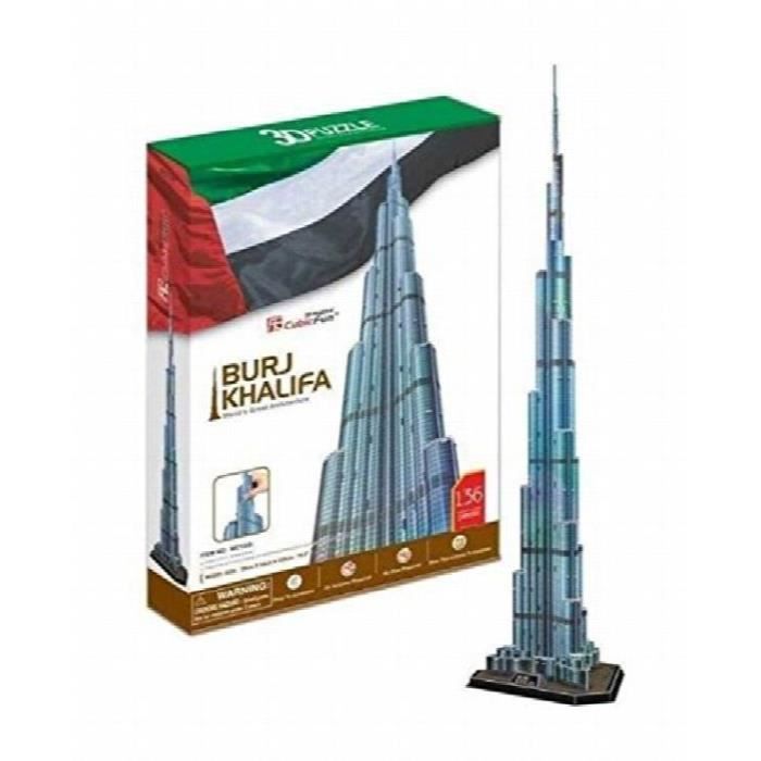 Cubicfun Mc133h 3d Puzzle Burj Khalifa Dubaï Émirats Arabes B00WJ Cdiscount Jeux Jouets
