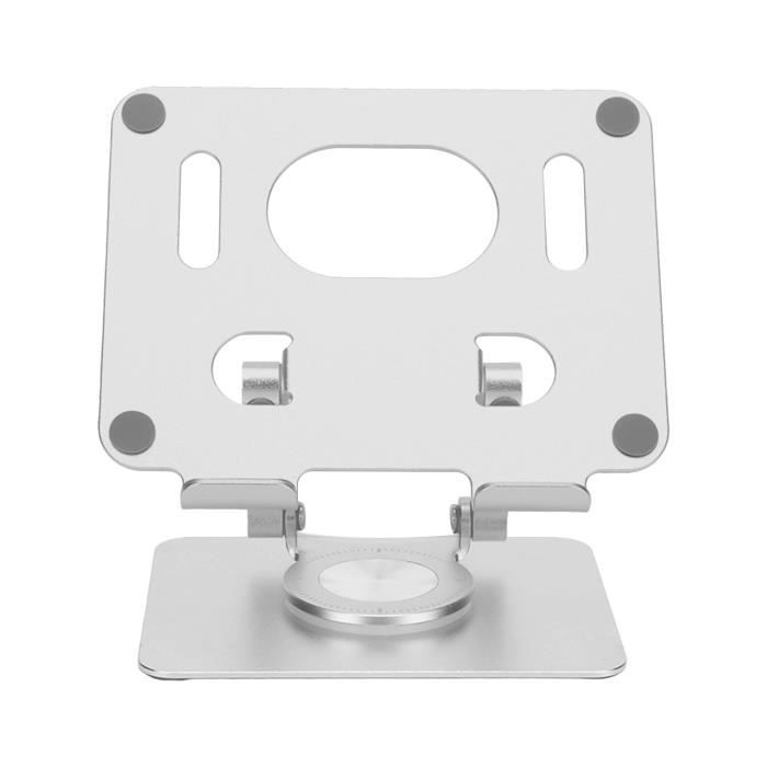 Support De Tablette Pivotant à 360° Pour Table - Fixation Par Serrage - Noir, En ABS Et Aluminium
