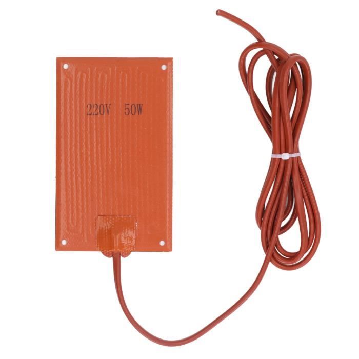 Tapis Chauffant En Silicone Ultra-mince 100W - Pour Armoire électrique, Boîtier Anti-condensation - 220V AC
