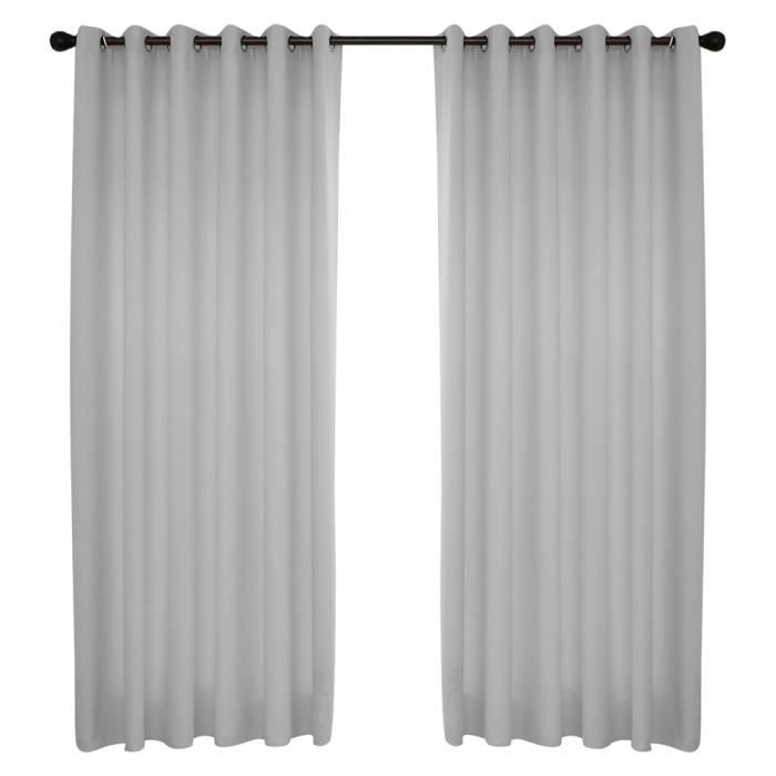 EJ.life Living Room Curtain, Waterproof Curtain, Polyester Bedroom for Home linge rideaux