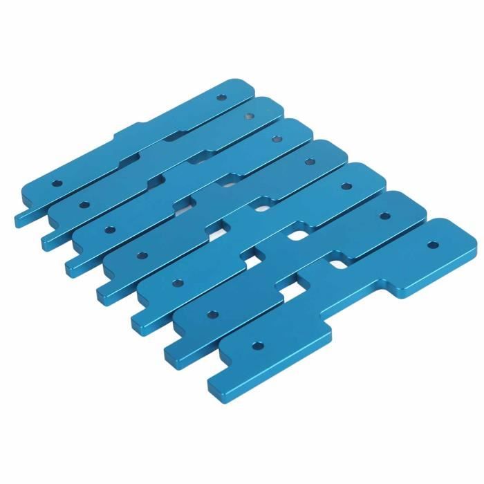 Jauge De Hauteur Pour Scie Circulaire - Règle De Mesure Aluminium - Réglage Précis De Profondeur De Coupe - 12 Cm