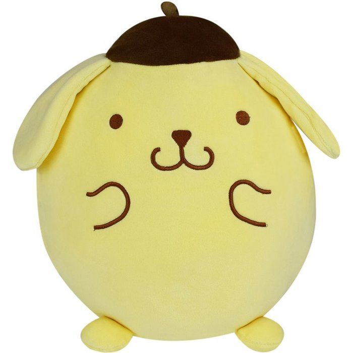 Peluche Kawaï Pompompurin coussin - JEMINI - HELLO KITTY -  27 cm - Doux et moelleux