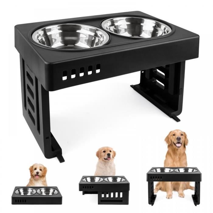 Comparer les prix de JEOBEST Gamelle pour chien avec prévention très efficace de la poussière, de la saleté et des poils d'animaux tombant dans l'eau